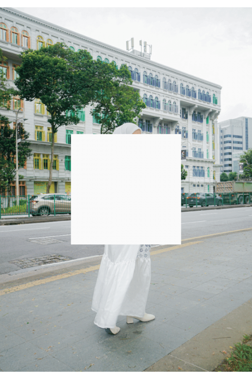 Mazaya Dress White